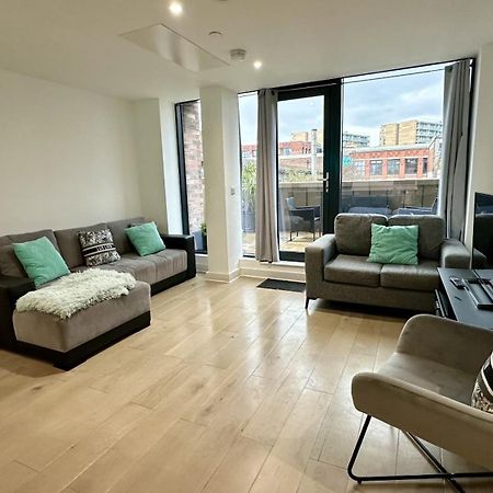 Lux Livin' Apartments - Luxury 2 Bed Apartment With Sky Garden Manchester Exterior foto