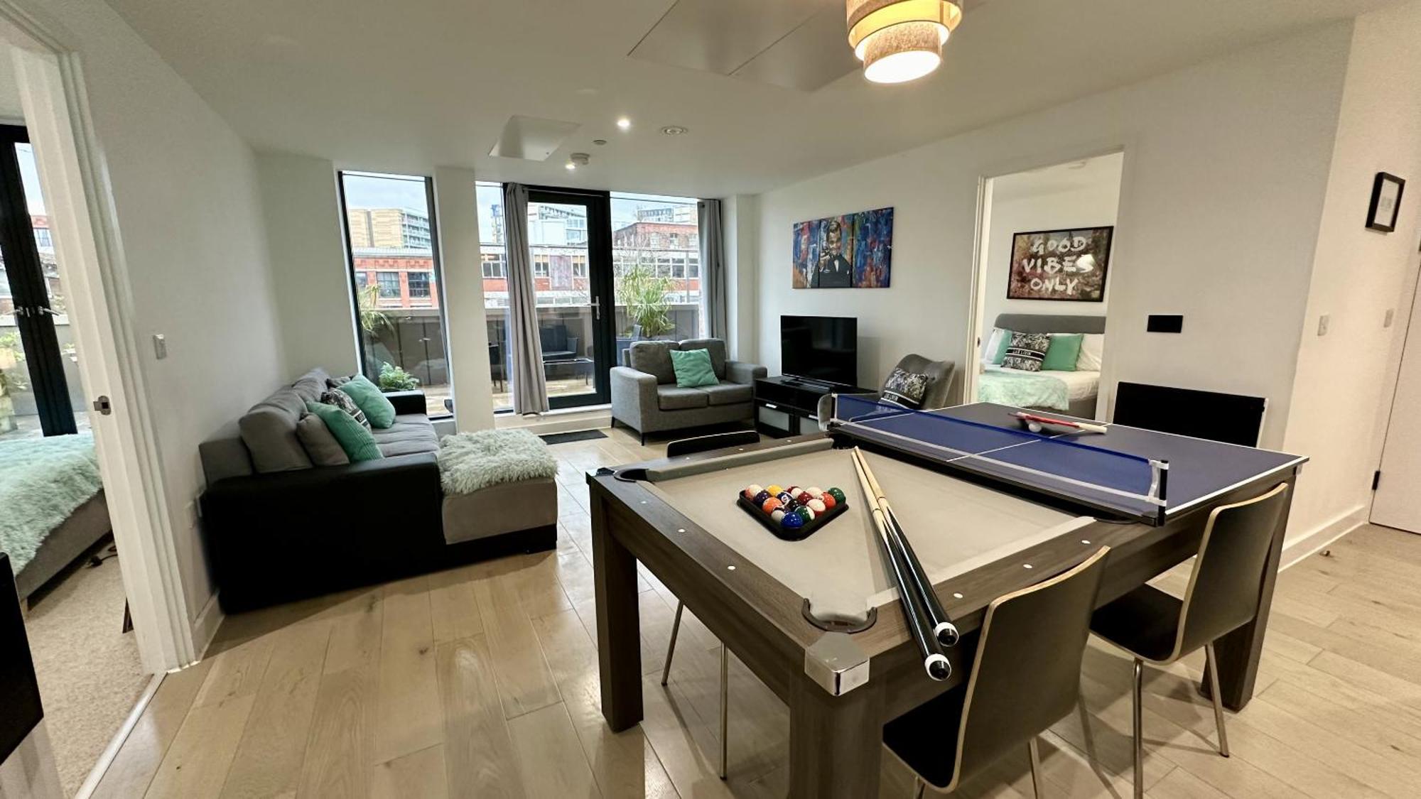 Lux Livin' Apartments - Luxury 2 Bed Apartment With Sky Garden Manchester Exterior foto
